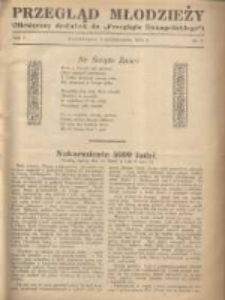 Przegląd Młodzieży: miesięczny dodatek do "Przeglądu Ewangelickiego" 1934.10.01 R.1 Nr9