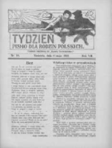 Tydzień: pismo dla rodzin polskich: dodatek niedzielny do "Gazety Szamotulskiej" 1932.05.08 R.7 Nr18