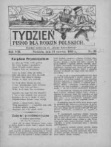 Tydzień: pismo dla rodzin polskich: dodatek niedzielny do "Gazety Szamotulskiej" 1933.06.11 R.8 Nr23