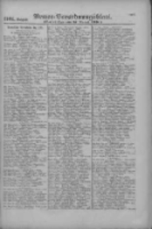 Armee-Verordnungsblatt. Verlustlisten 1916.08.15 Ausgabe 1101