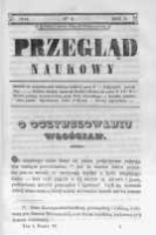 Przegląd Naukowy, Literaturze, Wiedzy i Umnictwu Poświęcony. 1844 T.1 nr6