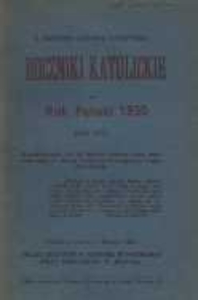 Roczniki Katolickie na Rok Pański 1930 R.8