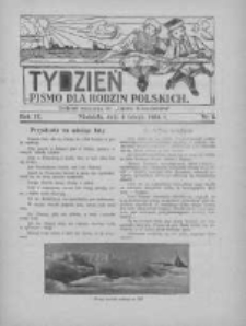 Tydzień: pismo dla rodzin polskich: dodatek niedzielny do "Gazety Szamotulskiej" 1934.02.04 R.9 Nr5