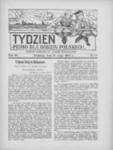 Tydzień: pismo dla rodzin polskich: dodatek niedzielny do "Gazety Szamotulskiej" 1934.05.27 R.9 Nr21