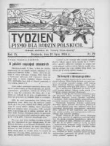Tydzień: pismo dla rodzin polskich: dodatek niedzielny do "Gazety Szamotulskiej" 1934.07.29 R.9 Nr29