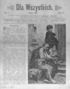 Dla Wszystkich. 1904 R.4 nr7