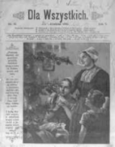 Dla Wszystkich. 1905 R.5 nr12
