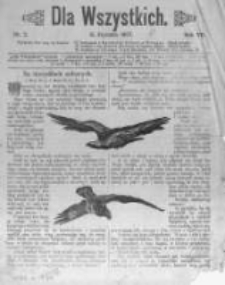 Dla Wszystkich. 1907 R.7 nr2