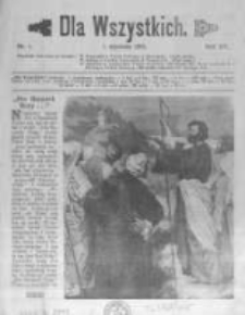 Dla Wszystkich. 1915 R.15 nr1