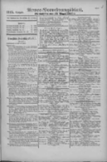 Armee-Verordnungsblatt. Verlustlisten 1916.08.22 Ausgabe 1115