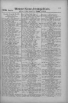 Armee-Verordnungsblatt. Verlustlisten 1916.08.24 Ausgabe 1120
