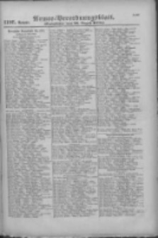 Armee-Verordnungsblatt. Verlustlisten 1916.08.28 Ausgabe 1126