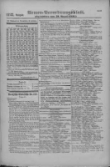 Armee-Verordnungsblatt. Verlustlisten 1916.08.29 Ausgabe 1127