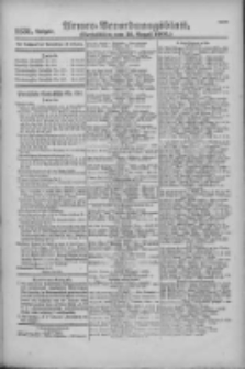 Armee-Verordnungsblatt. Verlustlisten 1916.08.31 Ausgabe 1131