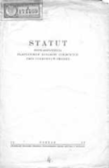 Statut Stowarzyszenia Plantatorów Buraków Cukrowych przy Cukrowni w Środzie