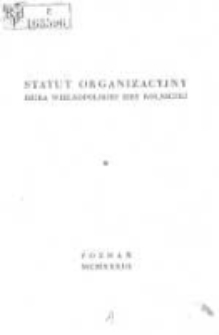 Statut organizacyjny Biura Wielkopolskiej Izby Rolniczej