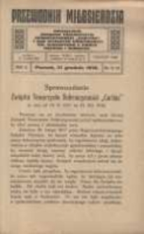 Przewodnik Miłosierdzia: miesięcznik Związku Towarzystw Dobroczynności "Caritas" i Rad Wyższych Kongregacji św. Wincentego à Paulo męskich i żeńskich 1918.12.31 R.2 Nr9-12