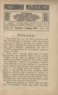 Przewodnik Miłosierdzia: miesięcznik Związku Towarzystw Dobroczynności "Caritas" i Rad Wyższych Kongregacji św. Wincentego à Paulo męskich i żeńskich 1919.02.01 R.3 Nr1 i 2