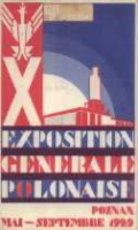 Exposition G&eacute;n&eacute;rale Polonaise, Poznań mai - septembre 1929
