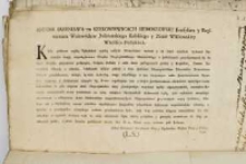 Uniwersał Antoniego Sieroszewskiego, konsyliarza i regimentarza województw poznańskiego, kaliskiego i ziemi wschowskiej wielkopolskich