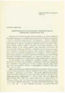 Przewodnik po katalogach i informatorach Biblioteki Kórnickiej PAN. Pamiętnik Biblioteki Kórnickiej Z. 11.