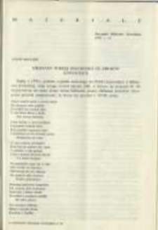 Nieznany wiersz białoruski ze zbiorów kórnickich. Pamiętnik Biblioteki Kórnickiej Z. 14.