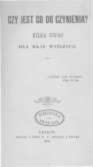 Czy jest co do czynienia ? Kilka uwag dla klas wyższych