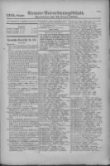 Armee-Verordnungsblatt. Verlustlisten 1916.10.13 Ausgabe 1205