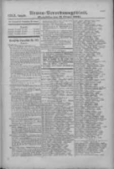 Armee-Verordnungsblatt. Verlustlisten 1916.10.18 Ausgabe 1213