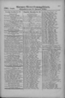 Armee-Verordnungsblatt. Verlustlisten 1916.11.14 Ausgabe 1261