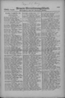 Armee-Verordnungsblatt. Verlustlisten 1916.11.28 Ausgabe 1283