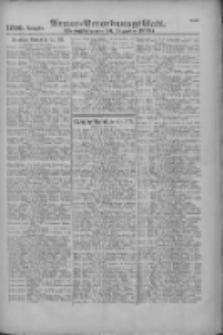 Armee-Verordnungsblatt. Verlustlisten 1916.12.16 Ausgabe 1310