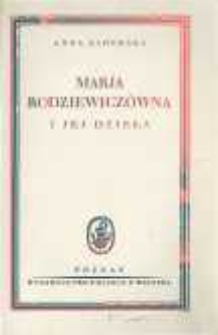 Marja Rodziewiczówna i jej dzieła