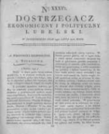 Dostrzegacz Ekonomiczny i Polityczny Lubelski. 1816.07.29 Nr35