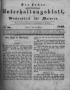 Das Lycker gemeinnützige Unterhaltungsblatt, ein Wochenblatt für Masuren. 1843.03.04 Nr10