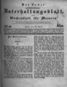 Das Lycker gemeinnützige Unterhaltungsblatt, ein Wochenblatt für Masuren. 1843.04.22 Nr17