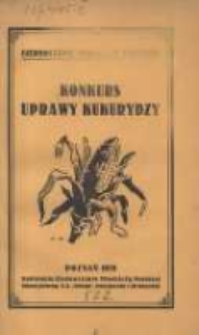 Konkurs uprawy kukurydzy