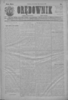 Orędownik: najstarsze ludowe pismo narodowe i katolickie w Wielkopolsce 1912.01.09 R.42 Nr5