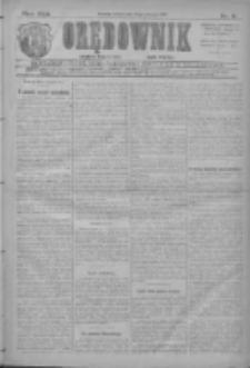 Orędownik: najstarsze ludowe pismo narodowe i katolickie w Wielkopolsce 1912.01.13 R.42 Nr9