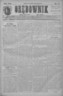 Orędownik: najstarsze ludowe pismo narodowe i katolickie w Wielkopolsce 1912.01.23 R.42 Nr17