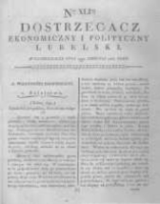 Dostrzegacz Ekonomiczny i Polityczny Lubelski. 1816.08.19 Nr41