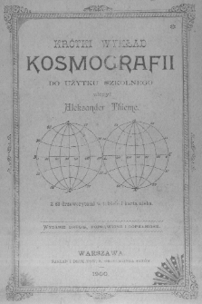 Krótki wykład kosmografii do użytku szkolnego