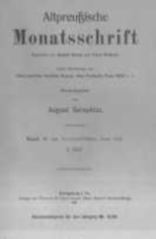 Altpreussische Monatsschrift, Der Neuen Preussischen Provinzial-Blätter. 1910 Bd.47 heft 2