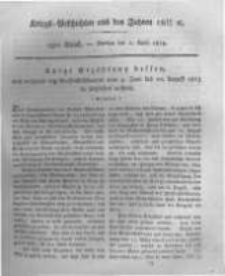 Kriegs-Geschichten aus den Jahren 1812/13 etc. oder Darstellungen und Schilderungen aus den Feldz&uuml;gen der Franzosen und der verb&uuml;ndeten Truppen.... 1814 Band 1 st&uuml;ck 13
