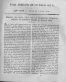Kriegs-Geschichten aus den Jahren 1812/13 etc. oder Darstellungen und Schilderungen aus den Feldzügen der Franzosen und der verbündeten Truppen.... 1814 Band 2 stück 39