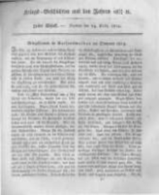 Kriegs-Geschichten aus den Jahren 1812/13 etc. oder Darstellungen und Schilderungen aus den Feldzügen der Franzosen und der verbündeten Truppen.... 1814 Band 2 stück 51