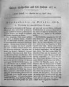 Kriegs-Geschichten aus den Jahren 1812/13 etc. oder Darstellungen und Schilderungen aus den Feldzügen der Franzosen und der verbündeten Truppen... . 1815 Band 3 stück 67