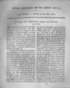Kriegs-Geschichten aus den Jahren 1812/13 etc. oder Darstellungen und Schilderungen aus den Feldz&uuml;gen der Franzosen und der verb&uuml;ndeten Truppen... . 1815 Band 3 st&uuml;ck 77