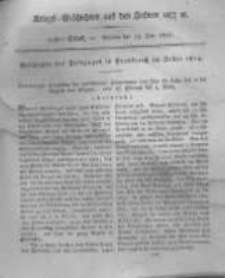 Kriegs-Geschichten aus den Jahren 1812/13 etc. oder Darstellungen und Schilderungen aus den Feldzügen der Franzosen und der verbündeten Truppen... . 1815-1816 Band 4 stück 106