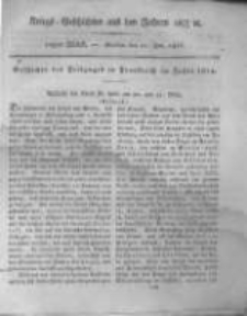 Kriegs-Geschichten aus den Jahren 1812/13 etc. oder Darstellungen und Schilderungen aus den Feldzügen der Franzosen und der verbündeten Truppen... . 1815-1816 Band 4 stück 108